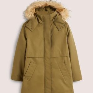 Waterproof lined parka